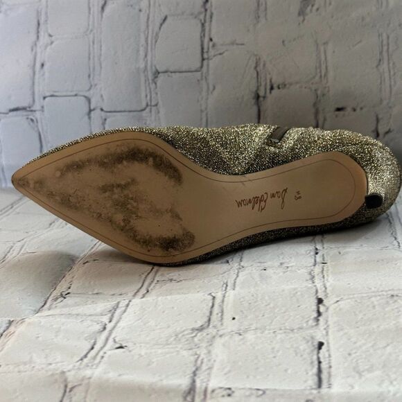 Sam Edelman Women's Olson Fashion Boot in shimmering gold Chic/Comfort size 8M. - Picture 5 of 11